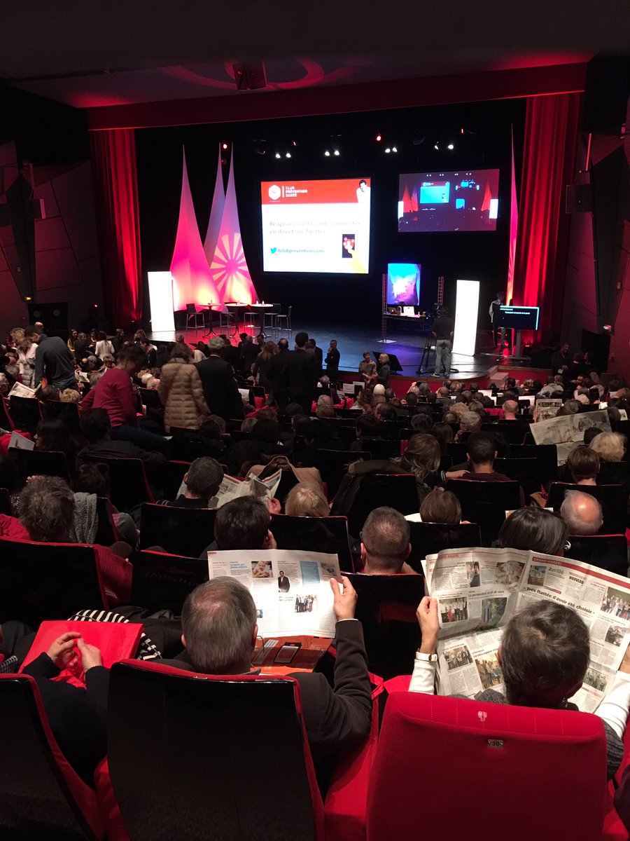 #clubpreventionsante En place pour écouter et réagir !