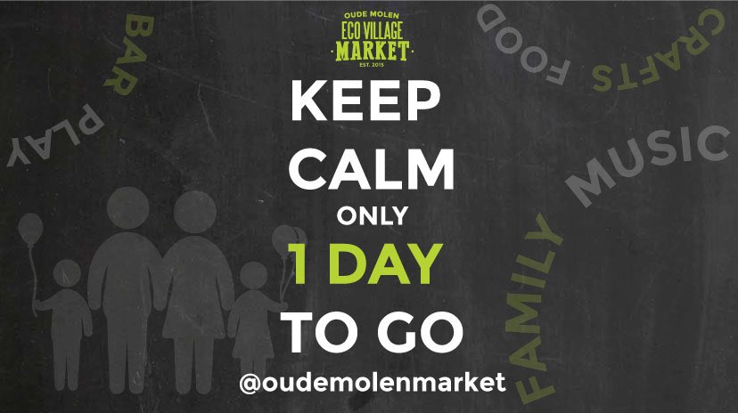 OudemolenMarket's tweet photo. 1 more sleep!! @oudemolenmarket we are so excited!!! #localislekker #kids #food #foodie #music #arts #crafts #fun #thingstodoincapetown https://t.co/Bm5CFcsQMn