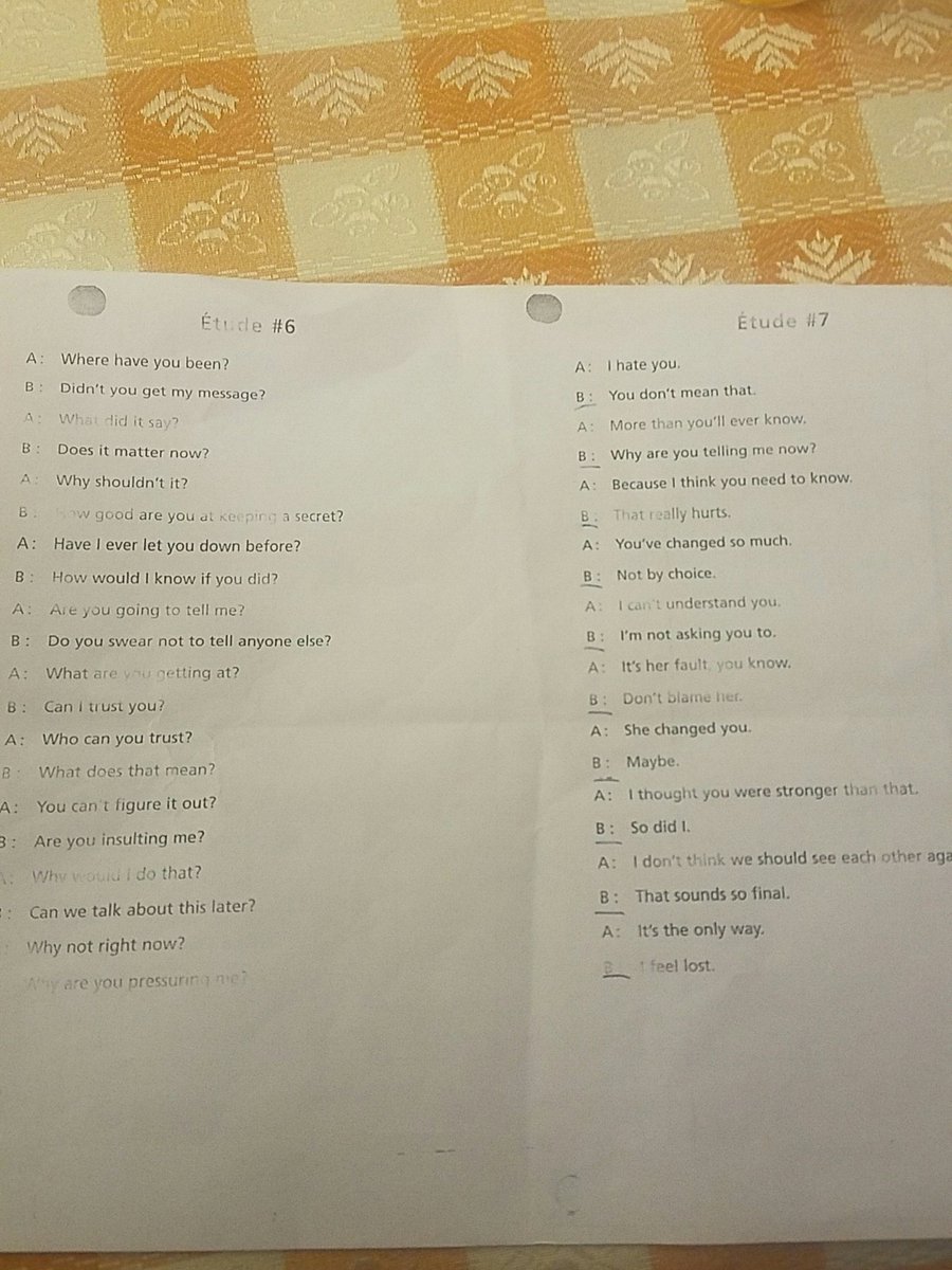 D_DiPietro_'s tweet photo. My brother now has me running lines with him for his A/B scenes as he also explains his crafting to me...🙃🙃 #actorsiblings #help https://t.co/0NAEN5jwP5