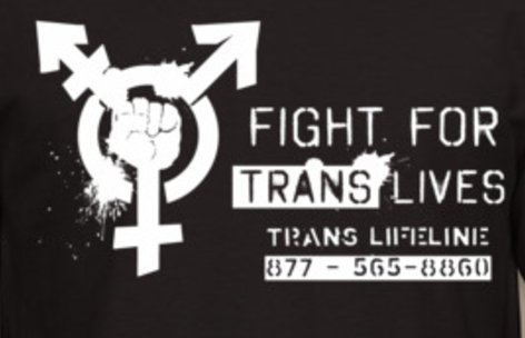 AndreAlanPerez's tweet photo. Kick off your #BlackFriday with a @translifeline Fight for Trans Lives! limited-edition 2nd anniversary shirt https://t.co/nK1MJM9S6v https://t.co/hp4oGskItX
