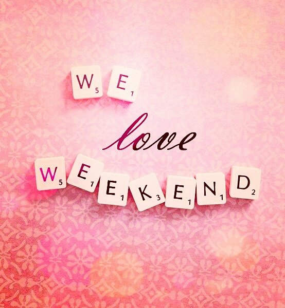 Er valt altijd iets te delen, maar in het weekend deel je tijd. Met elkaar. Mimme wenst iedereen een heerlijk weekend toe!