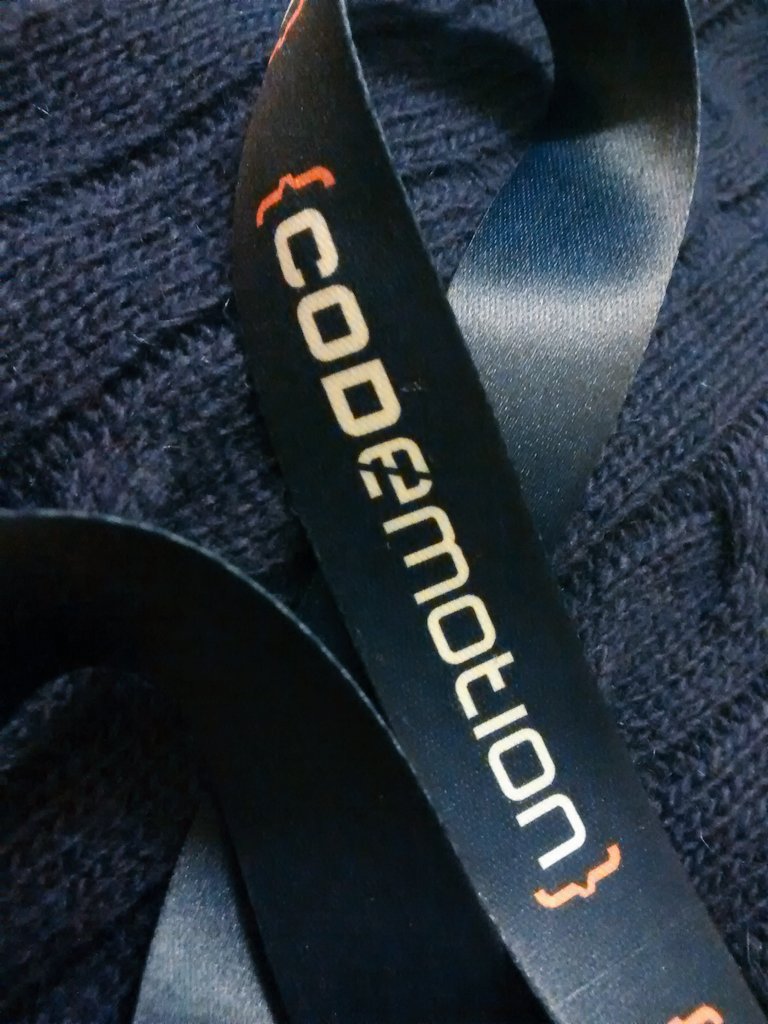 MovaliaITS's tweet photo. It was an amazing first day of talks! #Codemotion16 #alwayslearning https://t.co/ad1KqoRS8e