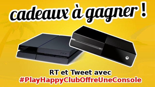_nicolasbello's tweet image. Gagne la console de ton choix
- RT et Tweet avec #PlayHappyClubOffreUneConsole