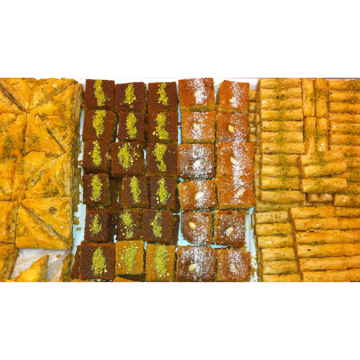 CafeBeirut_'s tweet photo. We have an endless supply of delicious #MiddleEastern sweets for you to choose from! #LebaneseFood #dessert #CafeBeirutJP #JamaicaPlain #JP https://t.co/ElpyAmb3bG