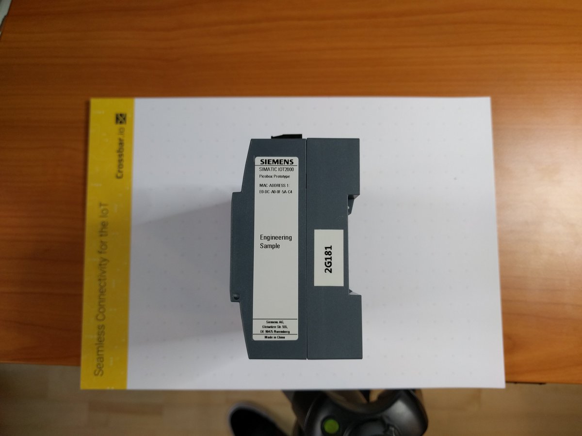 crossbario's tweet photo. Siemens #SIMATIC #IOT2040 - we're thrilled by this hardware. Awesome #IoT gateway device. Well done @Siemens! https://t.co/IoVaCZ157j