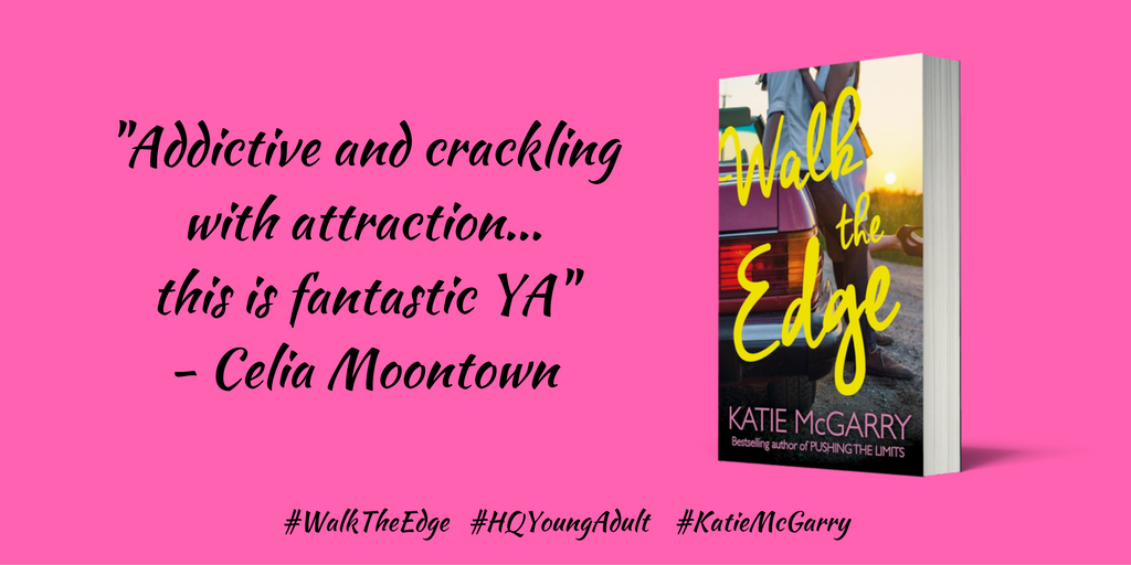 HQYoungAdult's tweet photo. Fall in love this #BlackFriday with @KatieMcGarry's awesome new Thunder Road series. #WalkTheEdge is now only 99p! https://t.co/xmhSmDJJM6 https://t.co/FBzRwJJECY
