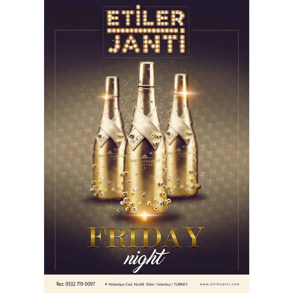 Cuma gecesi eğlencesi Janti'de, sizde yerinizi ayırtın.. <a href="/etilerjanti/">Etiler Janti</a> #EtilerJanti