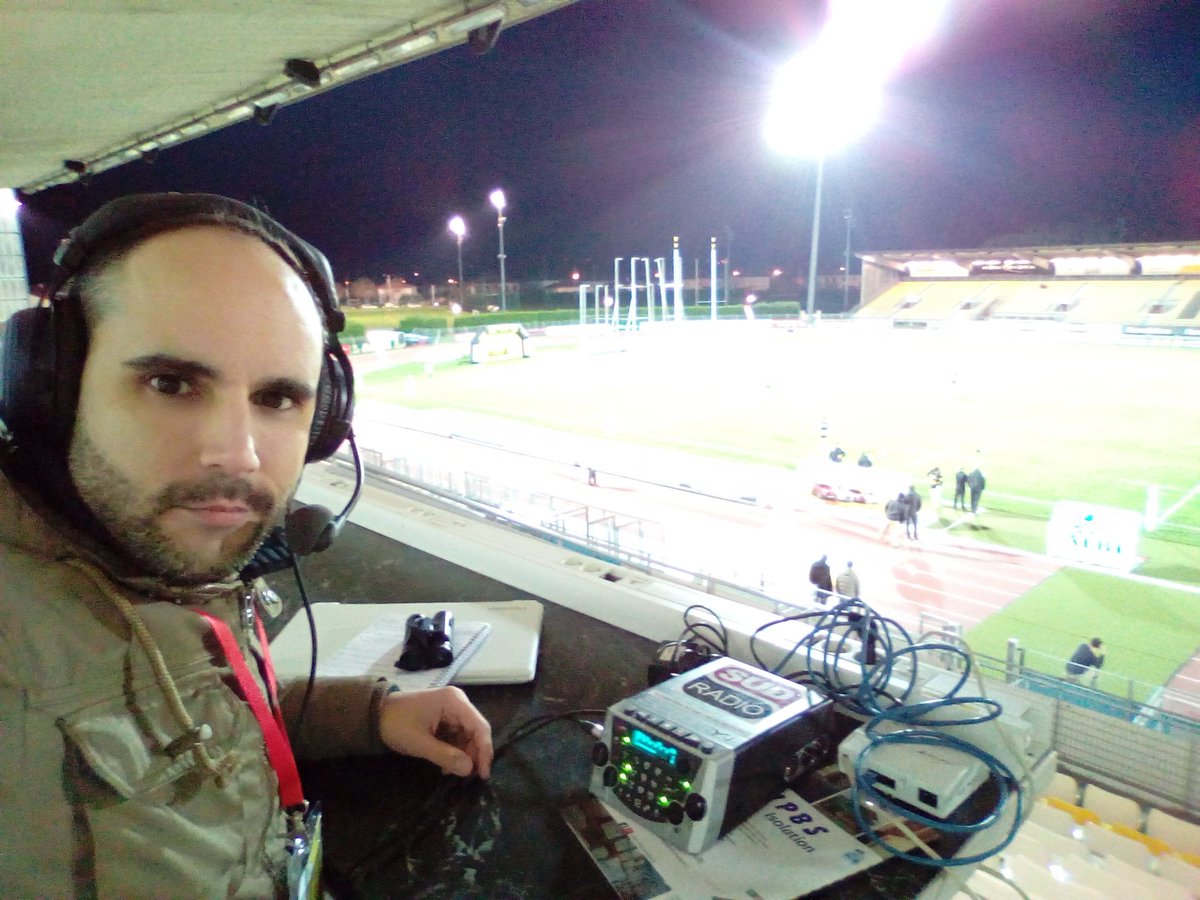 JMLLENSE's tweet photo. Le match #SCAUSCo, c'est sur @sudradio ! @SCA_OFFICIEL @ColomiersRugby @ActusProD2 @NicoDelage @RugbyTV_fr @ https://t.co/GLMJN9WJ6k