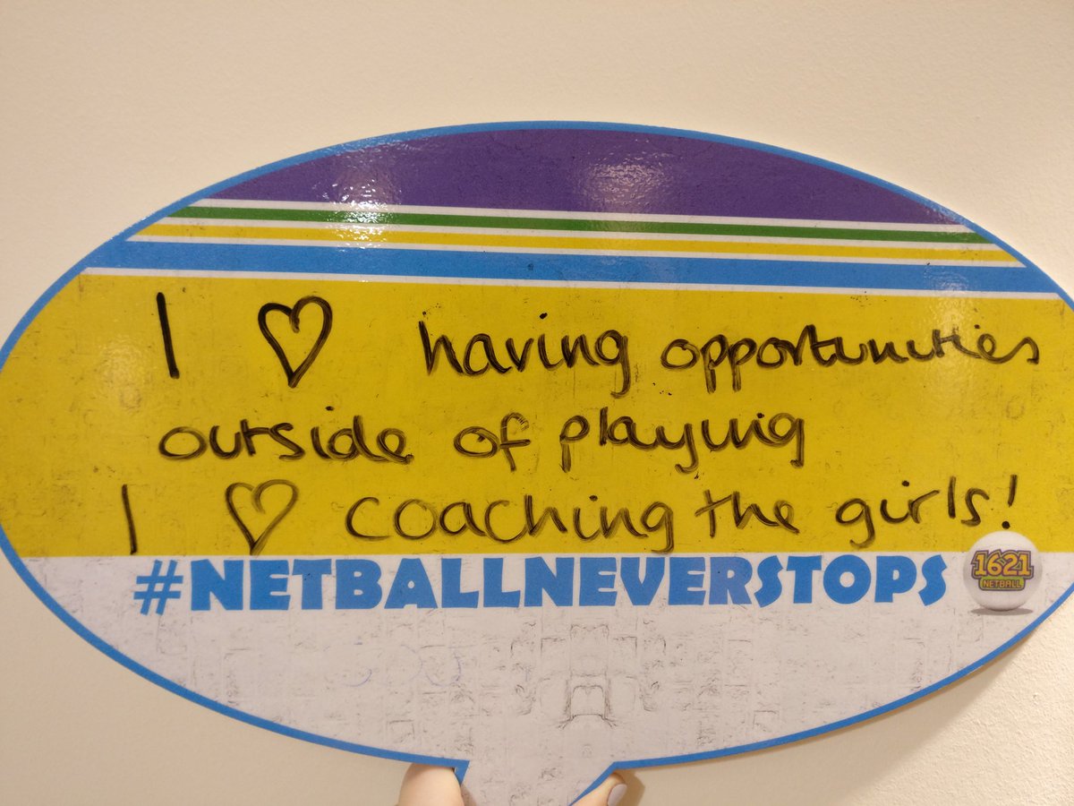 #NetballNeverStops #coaching <a href="/Sport_England/">Sport England</a> <a href="/ENCoaching_/">EN Coaching</a>