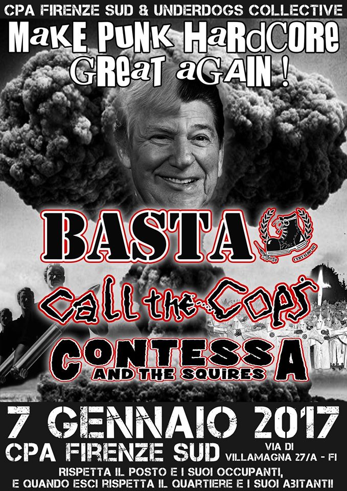 underdogsFI's tweet photo. nuovo evento #underdogscollective #basta #callthecops #contessa #punk #oi #hardcore #rock #firenze #skinhead #skin #music #metal #evento #no https://t.co/OmbPaxqtCt
