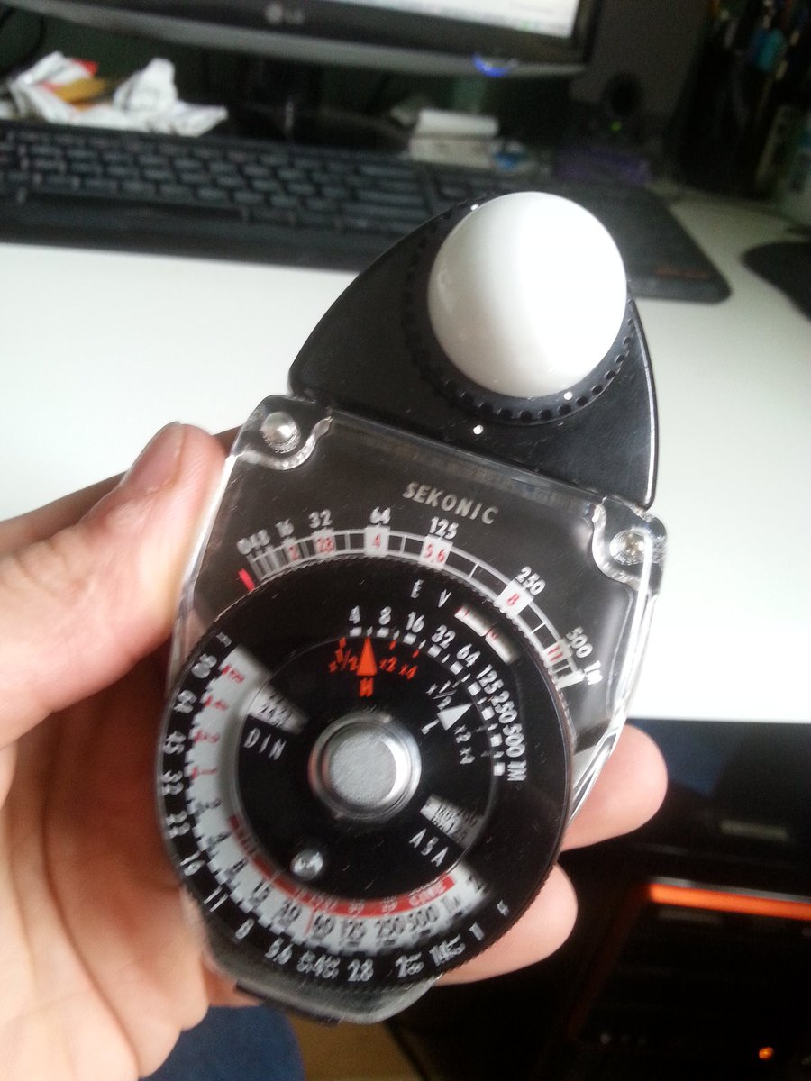 Finally own an analogue Sekonic Light Meter. Now just need to #ShootFilm. #FilmMatters