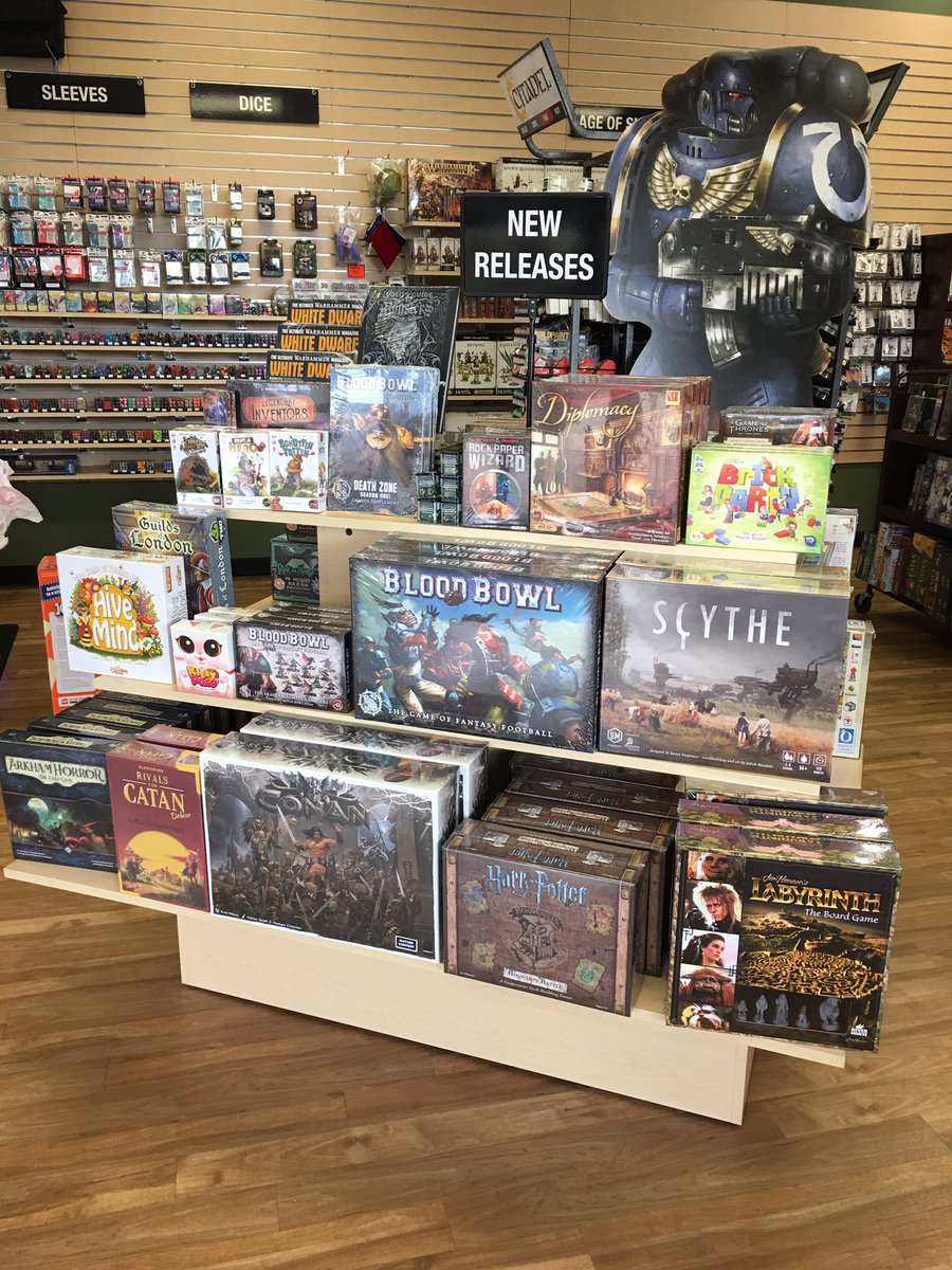 GameGoblins's tweet photo. Buy one, get one half off sale going on all weekend at Game Goblins. Unplug &amp; Play at your table this holiday! #BlackFriday #SmallBizSat https://t.co/7h2OxWtZzf