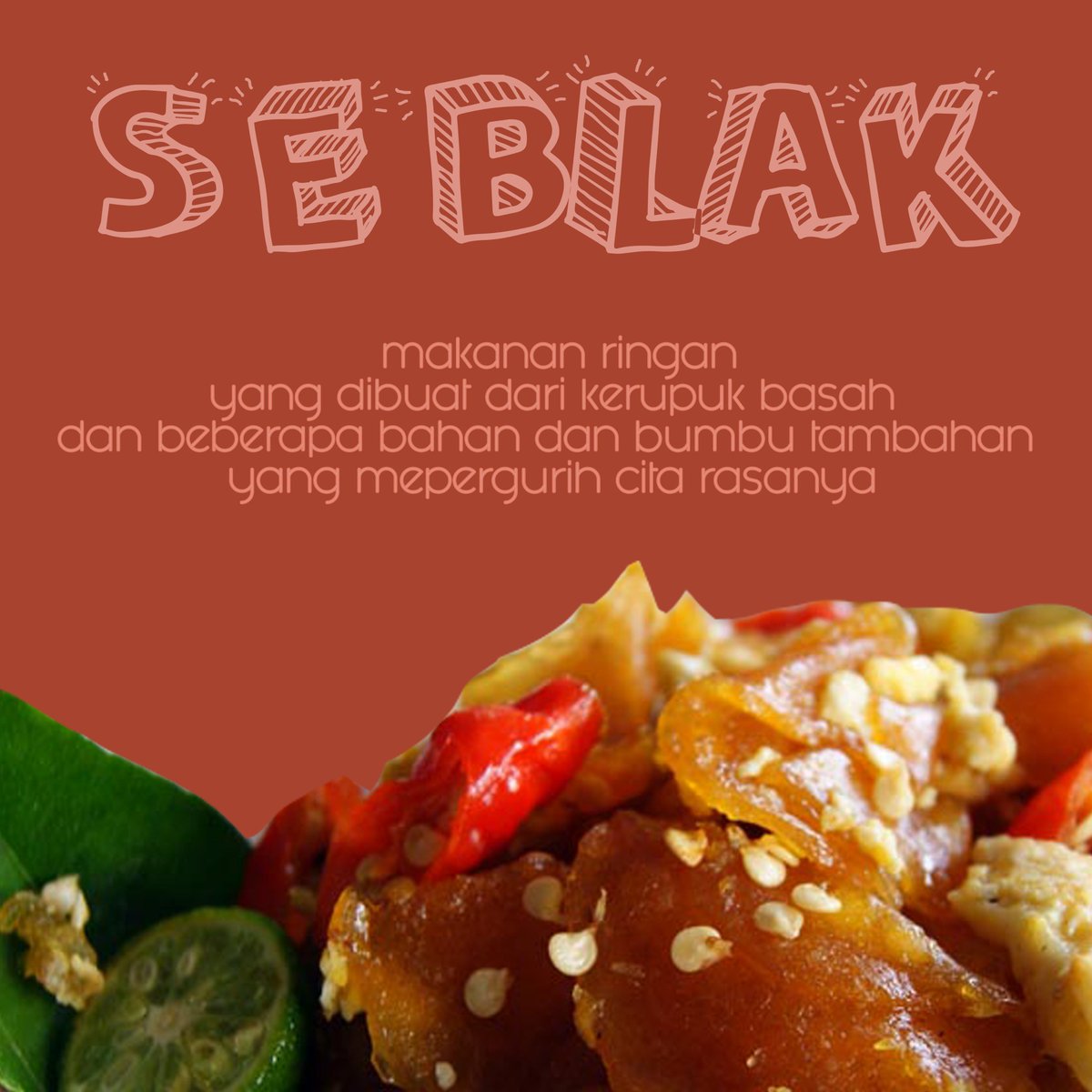 Jajan_ID's tweet photo. Seblak adalah makanan Indonesia yang bercitarasa gurih dan pedas, yang terbuat dari kerupuk basah yang dimasak dengan bahan &amp; bumbu tertentu https://t.co/Sjz5kNLKeu