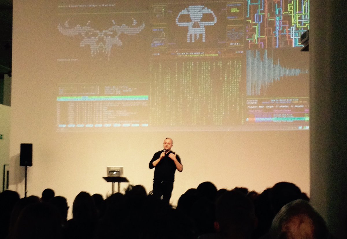 CEECG's tweet photo. "When a dumb device speaks to another dumb device, then we have a problem" @marco_preuss - @Kaspersky_DACH at #kkld #10yearsahead in Berlin https://t.co/4bM8gjGfd5