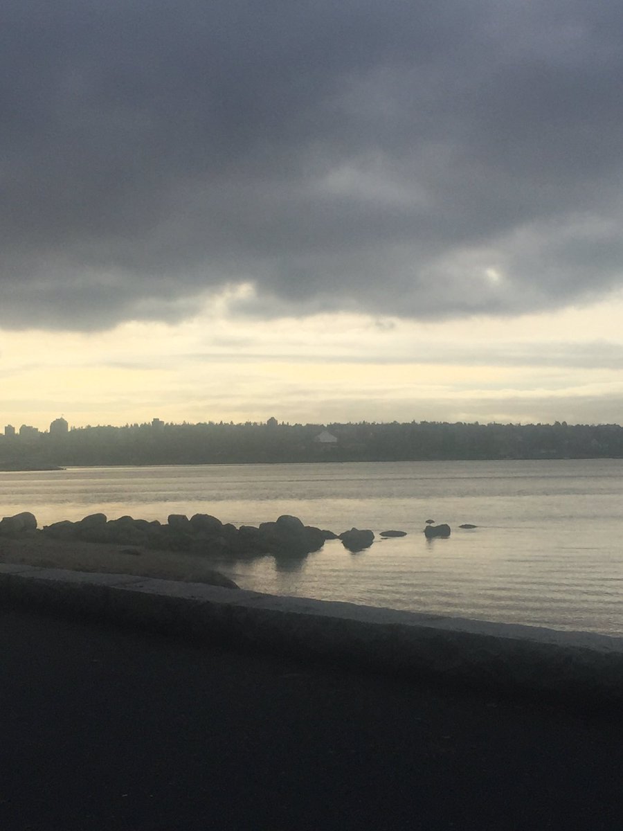 Time in Vancouver to think and reflect-and to talk with others about making a difference globally.