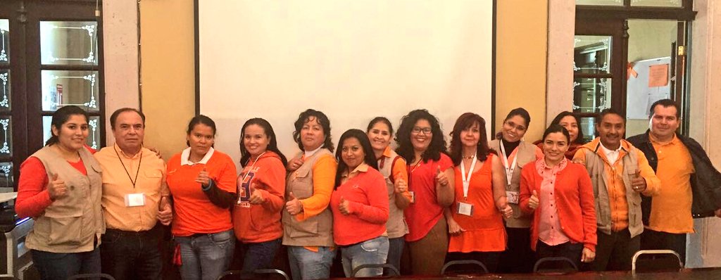 Prospera_MX's tweet photo. Personal de la Delegación PROSPERA Aguascalientes se unen al #DíaNaranja #SedesolConLasMujeres https://t.co/NyTTwb5UBY