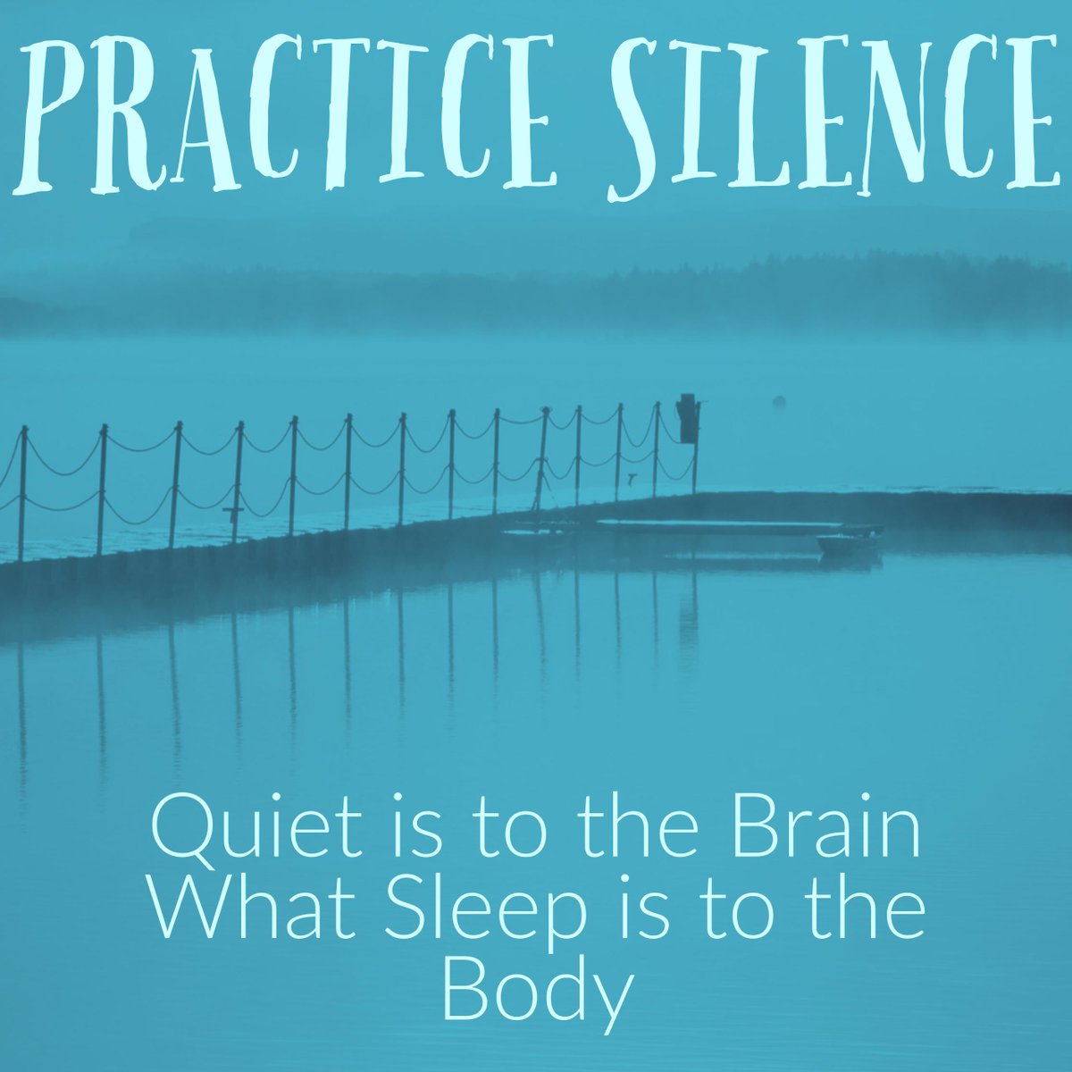 DrKristieLeong's tweet photo. Noise can elevate stress hormone levels.Your brain needs periods of silence &amp; meditation to function best. https://t.co/aW3EozW2Ql