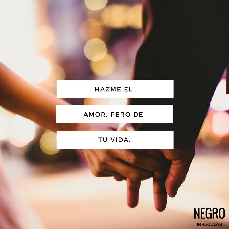 NegroIrregular's tweet photo. Nos pusimos románticos hoy...
#NegroIrregular #ElblogdelasIdeas #Creativo #quote https://t.co/l0SSKp5trN