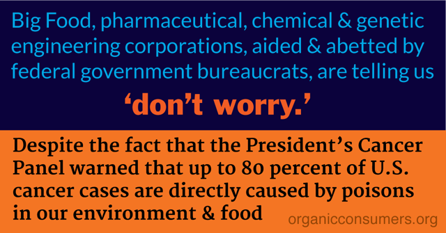 OrganicConsumer's tweet photo. It’s time to take back control of our #food system, our #health, our government and regulatory agencies! https://t.co/QMFJrctMxB https://t.co/ElZT6GEE51