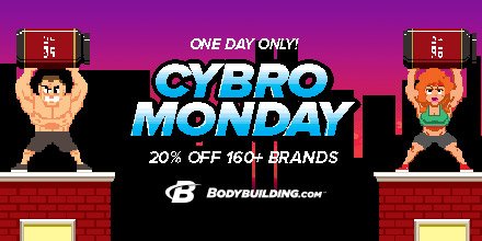 Bodybuildingcom's tweet photo. Don't pass up these deals! #CybroMonday #Bodybuildingcom
Shop Now: https://t.co/QuVjceo6b1 https://t.co/bHwu4mkIey