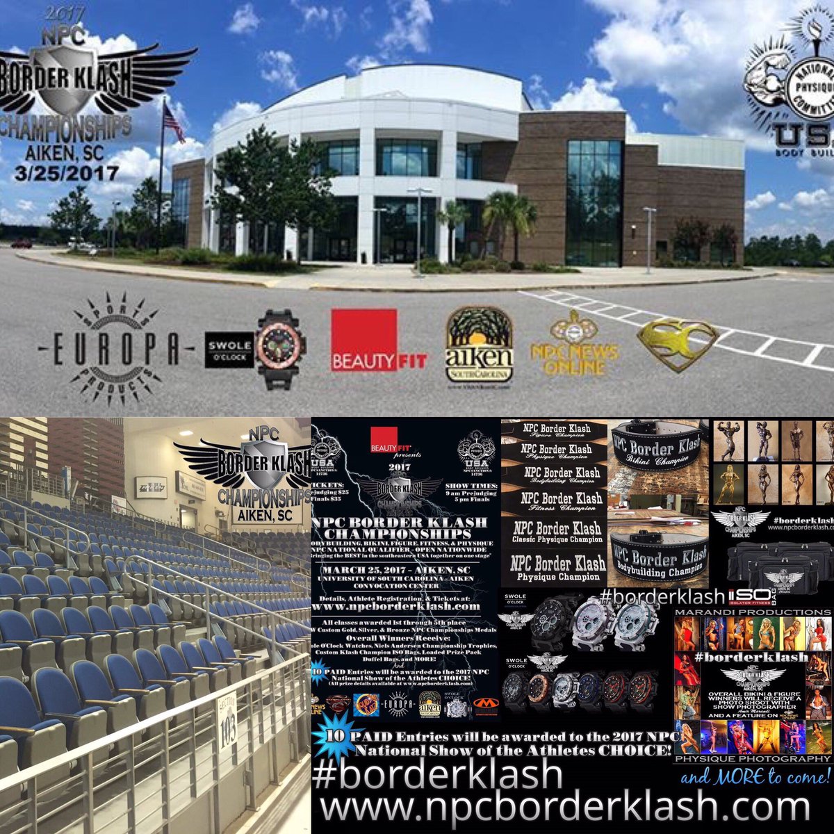pishkula1's tweet photo. 1300 seats. 40+ vendors. Center stage like a rock star! https://t.co/zQjF2LhOfx #npc #borderklash @NPCNewsOnline https://t.co/f6nFBqWHbe