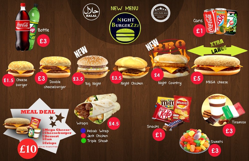 UburgerBHAM's tweet photo. Our new menu

#nightburgerzzz #birmingham #night #bestfood https://t.co/s45Lo7PUWA