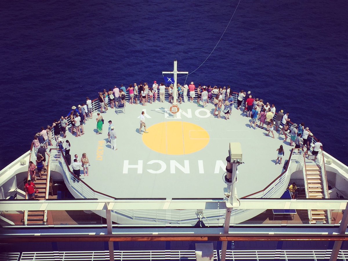 cruiseglossy's tweet photo. Memories take us back, dreams take us forward ! ⚓️#cruise #cruiseship #celebrityreflection #goodmemories #dreams #weekend #helicopterdeck https://t.co/4TZtdSBE1D