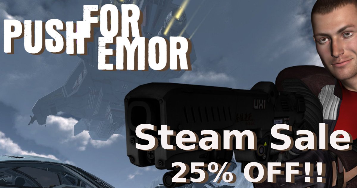 Lupusfangirl's tweet photo. 25% OFF!! @PushForEmor

Steam Sale: https://t.co/lUN5zYLbol

@DNR_CREW
@NightRTs
@RTDNR
@GamerRetweeters https://t.co/xYSyTYt9HT