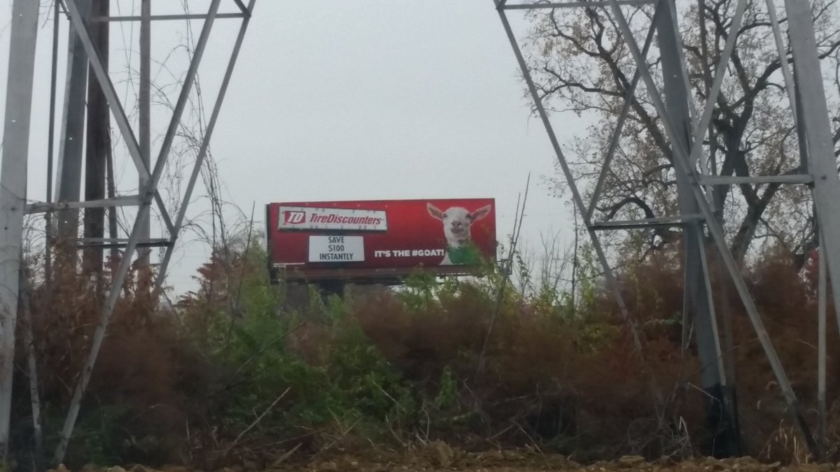 boombox_off's tweet photo. #TireDiscounters #GOAT https://t.co/Xtfd5hLiMS