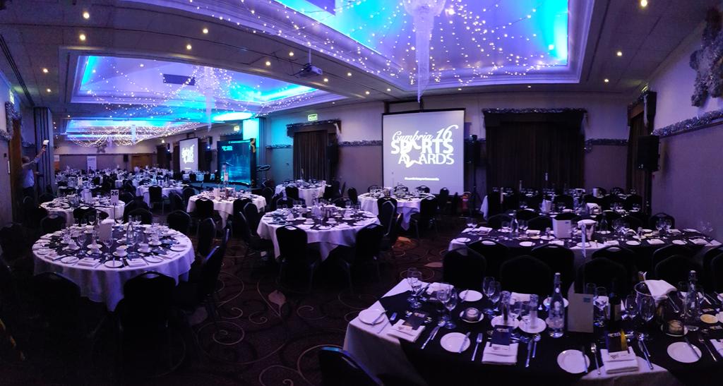 andrewacoleman's tweet photo. At #cumbriasportsawards another night out at @englishlakes with my gorgeous wife @Jo_in_Cumbria https://t.co/sf3nBs654H