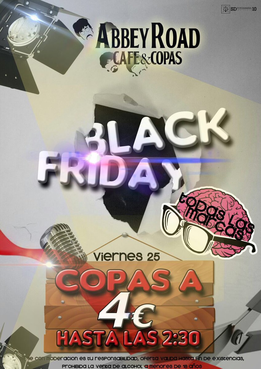 Go_Abbeyroad's tweet photo. En el abbey también tenemos Black Friday!!! https://t.co/354oOLSF39