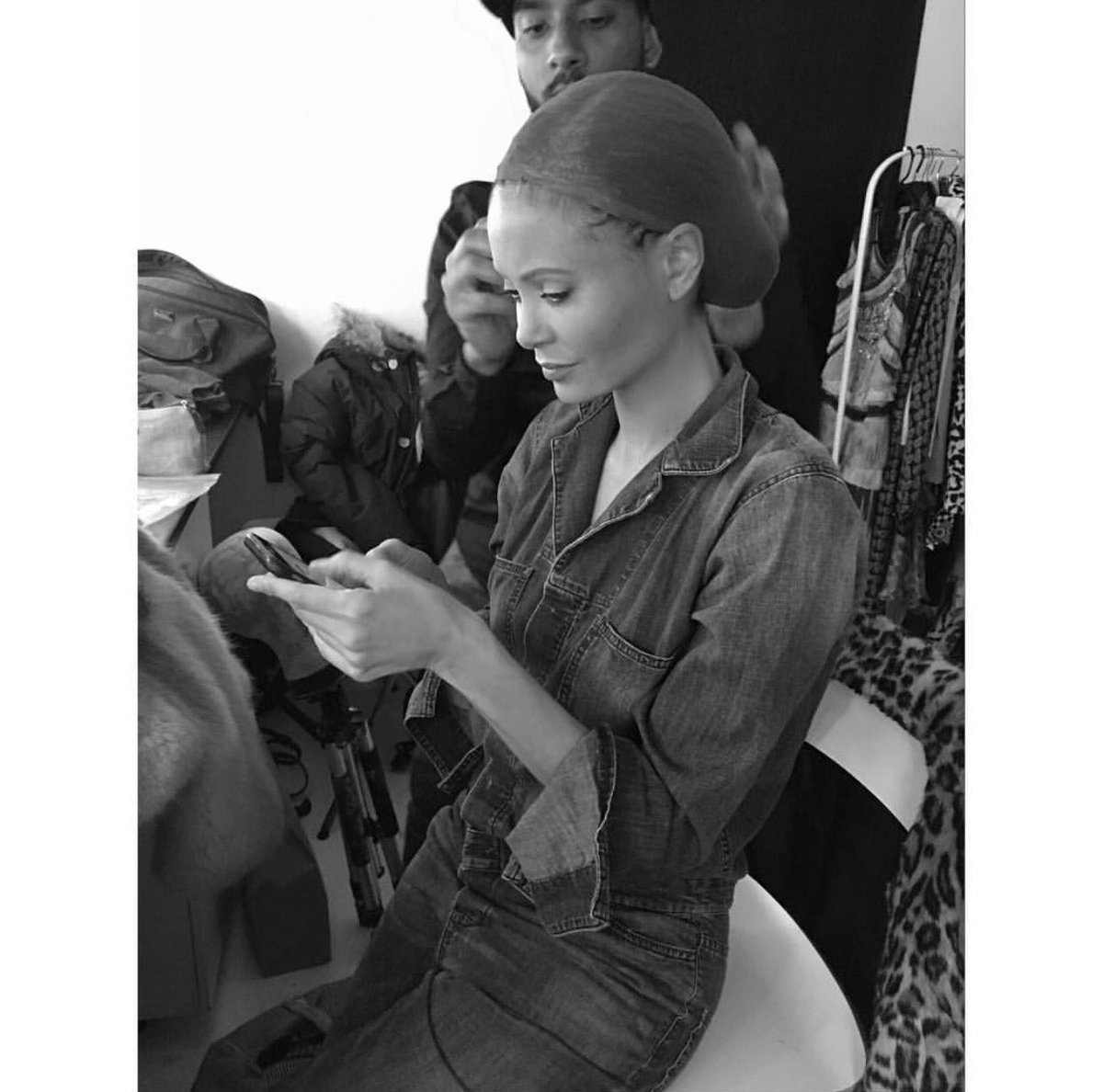 theartsroomldn's tweet photo. It was a pleasure to have @thandienewton in the studio yesterday for @Jonesmag shoot ❤️ #theartsroomldn #acress https://t.co/lIB7E0QMjL