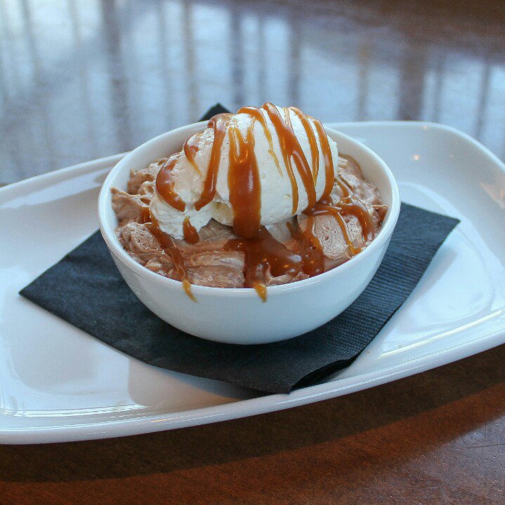 Save room for dessert this month!

Chocolate &amp; Caramel Cheesecake.

Here for November only!
#yyjeats #yyjfood