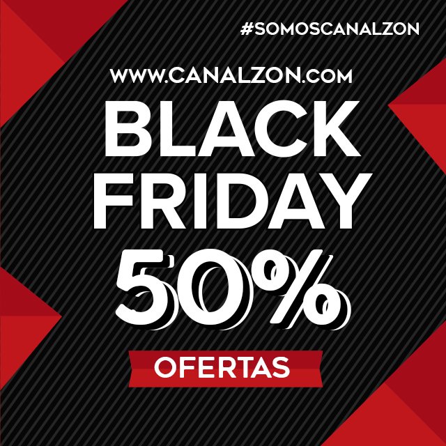 Disfruta de los mejores gadgets en #BlackFriday > 50% OFF
ow.ly/ddX6306wM13
#SomosCanalzon