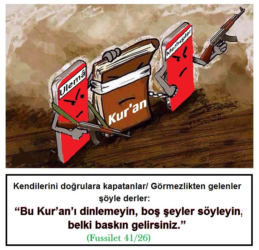 yakindanuzaktan's tweet photo. Kur'an anlaşılsın istemezler çünkü din tüccarlarının tezgahı yıkılacak bundan korkuyorlar.

#KuransızMüslümanlık https://t.co/IthQGszlEy