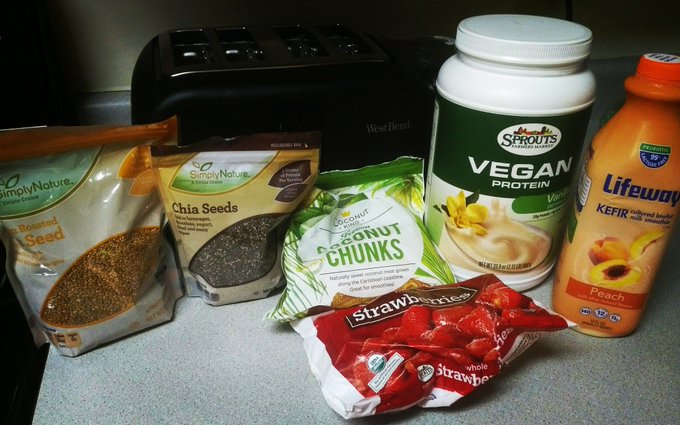 I'm pretty impressed with this blender I got. So much better than my old ninja! Just made my first smoothie<a href="/tag/winning"class="tags"><span>#winning</span></a>