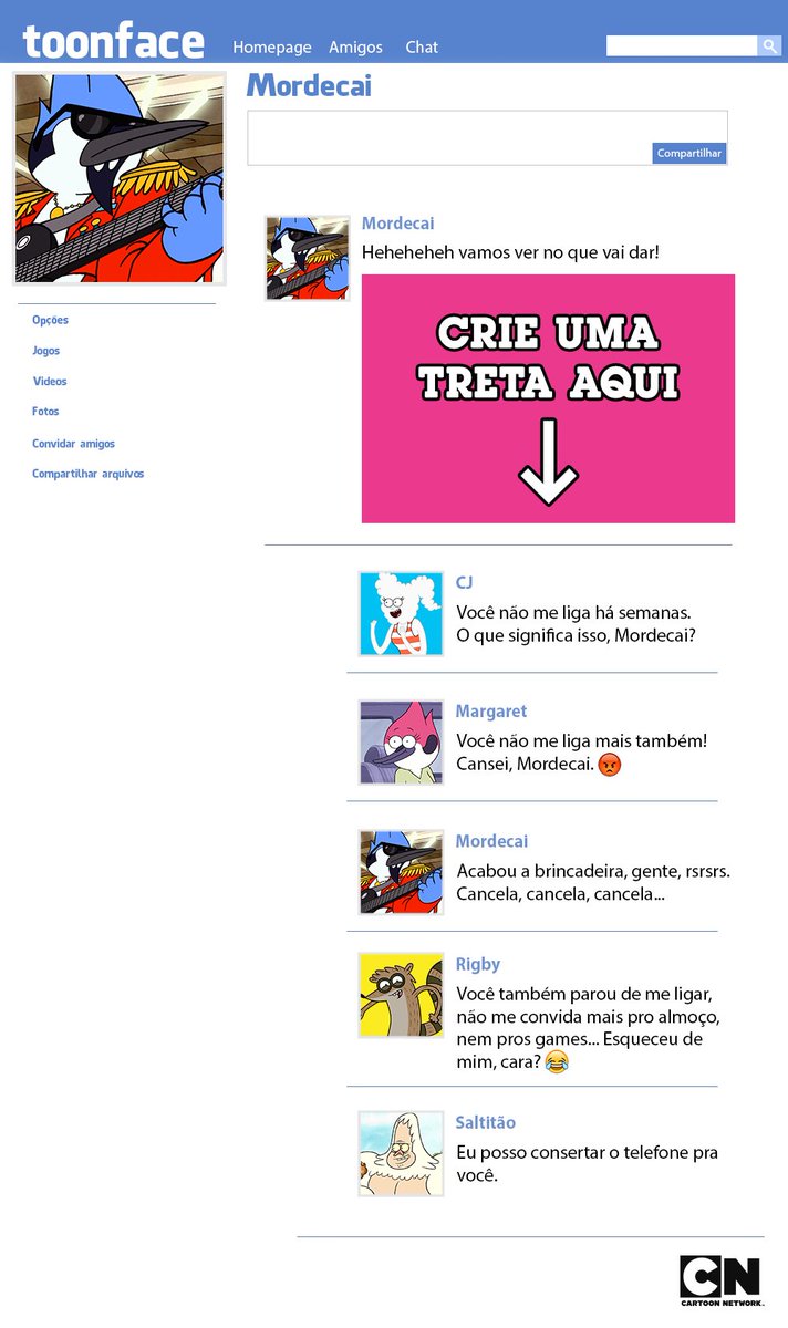 CartoonBrasil's tweet photo. Se não sabe brincar, não desce pro play. https://t.co/NusUtGEJv4