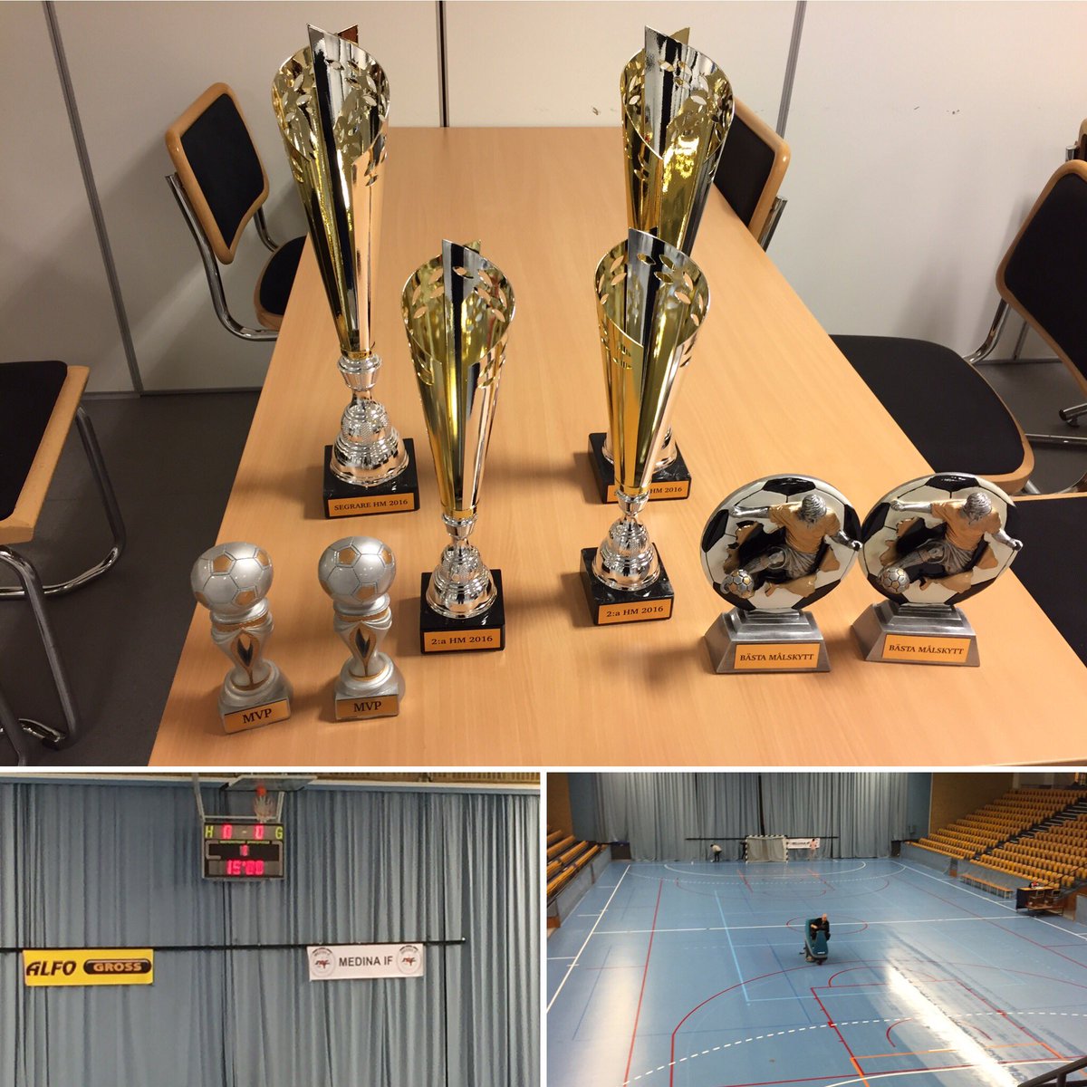 Medina IF med de sista finjusteringarna inför helgens Futsal-HM. Välkomna!
<a href="/AlltidFullsatt/">AlltidFullsatt</a> <a href="/HD_Sporten/">HD-sporten</a> <a href="/HD_hemmaplan/">Hemmaplan</a>