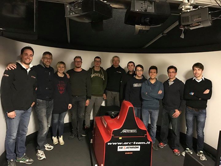 Hexathron's tweet photo. Corso Race Engineering 4/2016 - Esperienza sul simulatore professionale di ARC-Team Engine… https://t.co/bIAJqjEZee https://t.co/qTfZAxG9QH