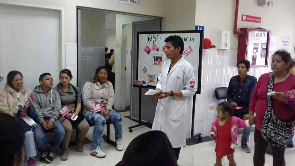 DPS_Chimborazo's tweet photo. #HGDA: Actividades educomunicacionales se ejecutan por Día de la no Violencia contra la mujer en salas de consulta #SinViolenciaEcuadorGana https://t.co/RFFXJNjo0u