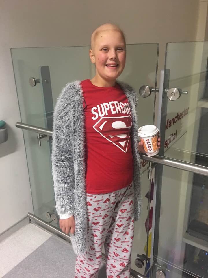 DemisJourney's tweet photo. She's up &amp; has been for a costa date with her nan.... Look at that smile💗 https://t.co/NKVWyQMKzq