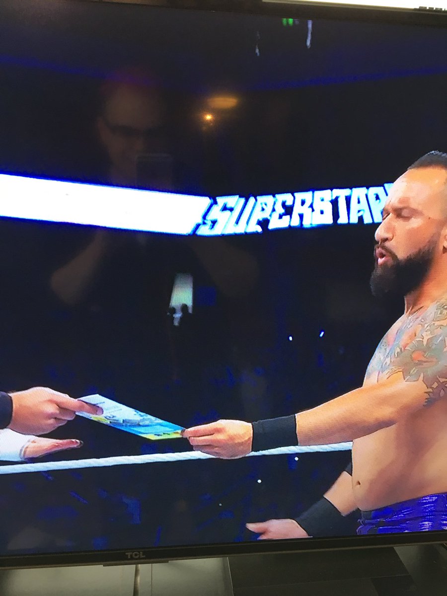 SanFranciscoWWC's tweet photo. @WillTheCuevas is amazing as #JoshAndrews on @wwe #Superstars hope he comes back soon. #CWC #NoTimeShare #WWE #Oakland #SFWWC https://t.co/KOwEp7Im84