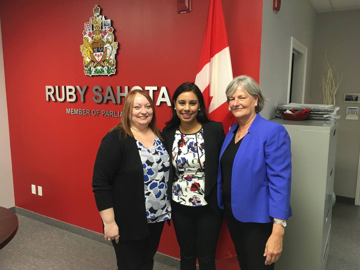 ontarioadopts's tweet photo. Met with @MPRubySahota this morning to talk about #adoption. Wants to know how federal gov't can help families. #NAAM16 #adoptaware https://t.co/DjjHl6zXK7