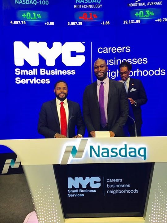 JonDoris1's tweet photo. Small Business Saturday - #nasdaq #mwbe @GreggBishopNYC #nycsbs #onenyc #opportunitiesrising https://t.co/cH893zsm02
