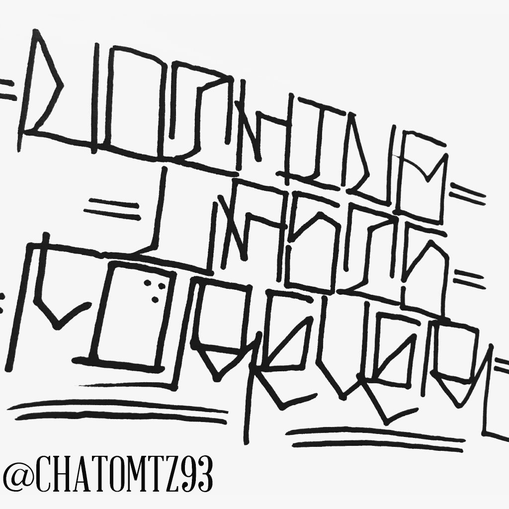 CHATOMTZ93's tweet photo. #QUOTEOFTHEDAY JUST SOME REALITY #PHUNKMONSTER #AWAYOFLETTERING #HANDSTYLES #LETTERS #LETTERING #QUOTE #SCRIPTLETTERS https://t.co/per29eB2bl