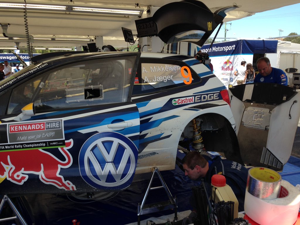 Andreas Mikkelsen On Twitter At The Factory Today Had To Take