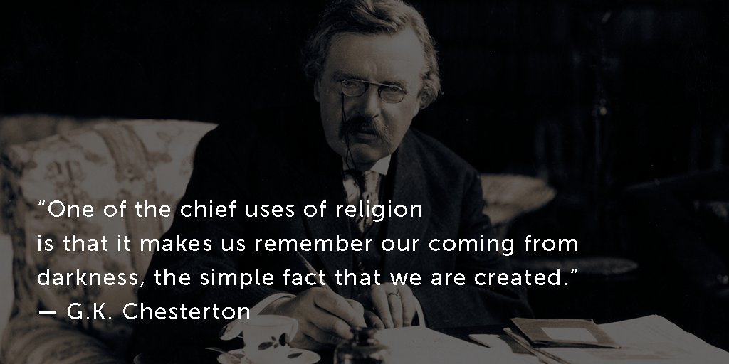 DUCOttawa's tweet photo. Friday inspiration from #Chesteron! Getting ready to meet the leaders of today @ccoriseup in #33days #ReasonToBelieve #ccoriseup https://t.co/50BTSqDDG1