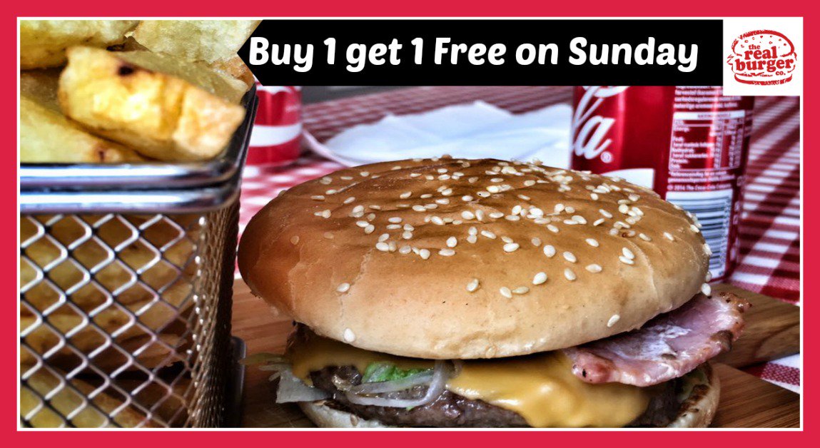 burgersIE's tweet photo. Don't forget about our Sunday Promotion #GlutenFree #FramToFork #BestChipsInKerry Buy 1 Get 1 Free https://t.co/wyOd5eppaO