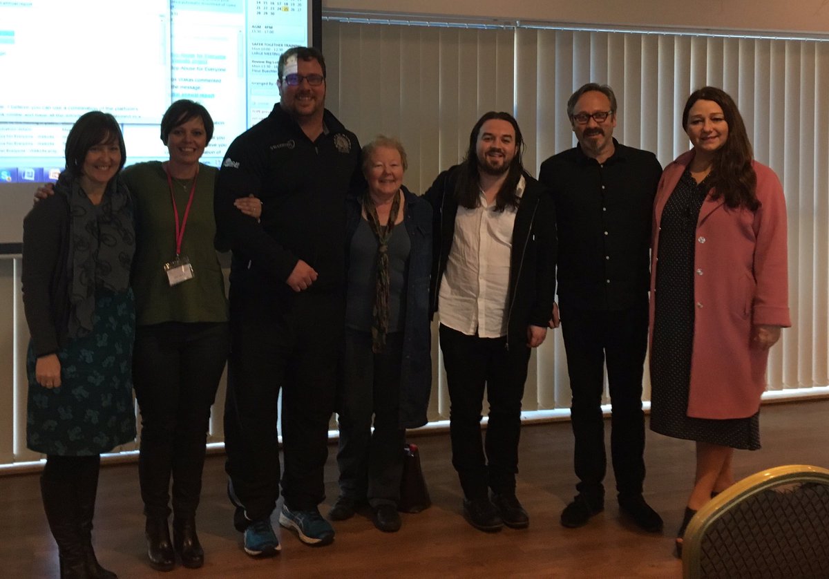 HEART_CIC's tweet photo. Thx @SAFEservices @ExeterHitz @MrsSHC @the_daily_panda for helping create an amazing #ac2mExeter - hoping 2 rewrite the script, together. https://t.co/OnCmwCseNZ