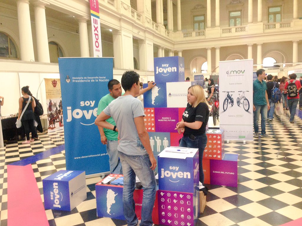 Estuvimos presentes en la #ExpoJoven2016 junto a <a href="/JuventudMLP/">Juventud MLP</a> y al Director de juventud <a href="/agustinscotti/">Agustin Scotti</a> #SoyJoven